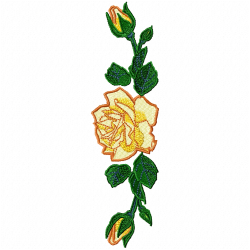 Flowers And Tree Embroidery Design 2 Flowers And Tree Embroidery Design 2